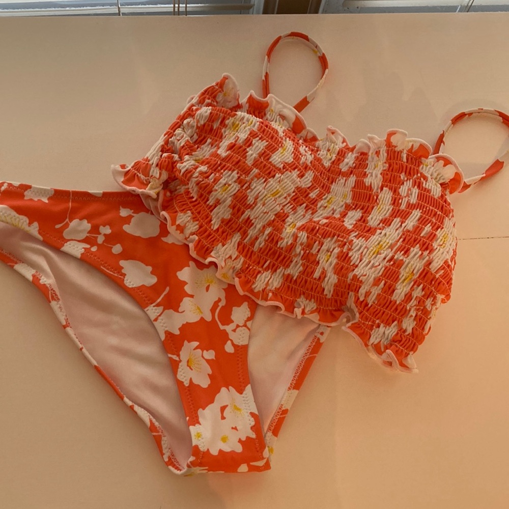 Cupshe Bandeau Bikini Set